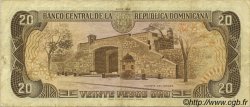 20 Pesos Oro DOMINICAN REPUBLIC  1988 P.120c VF