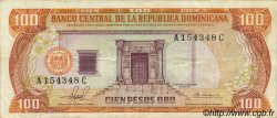 100 Pesos Oro RÉPUBLIQUE DOMINICAINE  1981 P.122a VF+