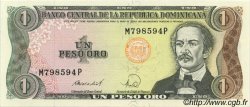 1 Peso Oro RÉPUBLIQUE DOMINICAINE  1988 P.126c UNC-