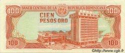 100 Pesos Oro RÉPUBLIQUE DOMINICAINE  1990 P.128b VZ+