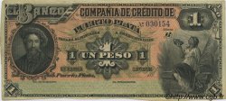 1 Peso RÉPUBLIQUE DOMINICAINE  1880 PS.103a AU