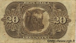 20 Centavos ARGENTINE  1884 P.007a TTB
