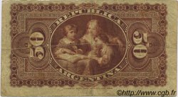 50 Centavos ARGENTINA  1884 P.008 BC
