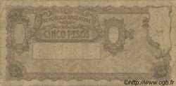 5 Pesos ARGENTINA  1908 P.244a q.MB