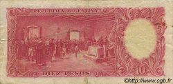 10 Pesos ARGENTINA  1942 P.265c BB