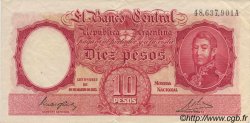 10 Pesos ARGENTINA  1942 P.265b EBC