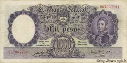1000 Pesos ARGENTINA  1944 P.269b F - VF