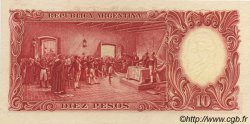 10 Pesos ARGENTINIEN  1954 P.270a fST+