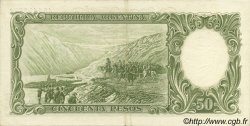 50 Pesos ARGENTINIEN  1955 P.271c VZ