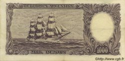 1000 Pesos ARGENTINA  1955 P.274a EBC