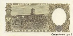 5 Pesos ARGENTINA  1960 P.275c UNC