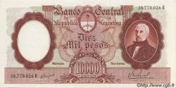 10000 Pesos ARGENTINA  1961 P.281b UNC