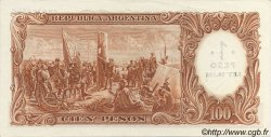 1 Peso sur 100 Pesos ARGENTINA  1969 P.282 UNC-