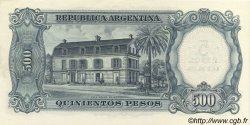 5 Pesos sur 500 Pesos ARGENTINA  1969 P.283 q.FDC
