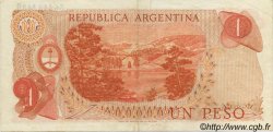 1 Peso ARGENTINA  1970 P.287 VF