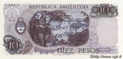 10 Pesos ARGENTINA  1970 P.289 UNC