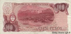 100 Pesos ARGENTINA  1974 P.297 VF