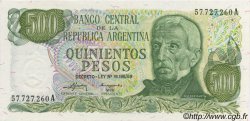 500 Pesos ARGENTINA  1974 P.298c
