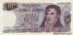 10 Pesos ARGENTINA  1976 P.300 SPL+
