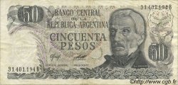 50 Pesos ARGENTINIEN  1976 P.301a SS