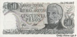50 Pesos  ARGENTINA  1976 P.301b
