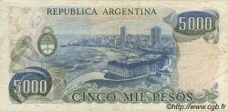 5000 Pesos ARGENTINIEN  1977 P.305b VZ