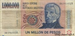 1000000 Pesos  ARGENTINA  1981 P.310 G