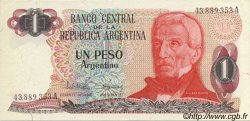 1 Peso Argentino ARGENTINIEN  1983 P.311a VZ