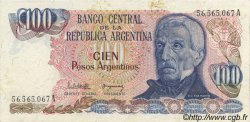 100 Pesos Argentinos ARGENTINA  1983 P.315a MBC
