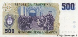 500 Pesos Argentinos ARGENTINIEN  1984 P.316a fST