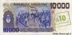 10 Australes ARGENTINA  1985 P.322c XF