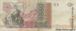 5000 Australes ARGENTINA  1989 P.330d BC+