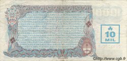 10000 Australes ARGENTINA  1989 P.331 VF