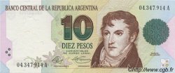 10 Pesos ARGENTINA  1992 P.342a FDC