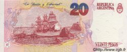 20 Pesos ARGENTINA  1992 P.343a FDC
