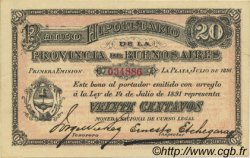 20 Centavos ARGENTINE  1891 PS.0613