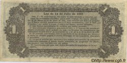 1 Peso ARGENTINIEN  1891 PS.0615 VZ