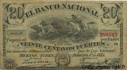 20 Centavos Fuertes ARGENTINA  1873 PS.0644a VF-