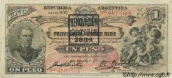 1 Peso ARGENTINIEN  1894 PS.1141b SS