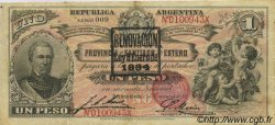 1 Peso ARGENTINA  1894 PS.1141b BB