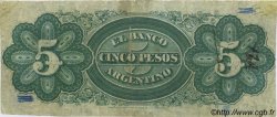 5 Pesos ARGENTINA  1873 PS.1460 BC
