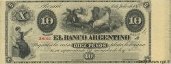 10 Pesos Non émis ARGENTINIEN  1873 PS.1527s fST