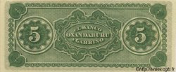 5 Pesos Fuertes Non émis ARGENTINA  1869 PS.1792r FDC