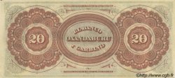 20 Pesos Fuertes Non émis ARGENTINIEN  1869 PS.1794 ST