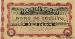 10 Pesos ARGENTINIEN  1906 PS.1945 VZ