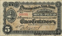 5 Centavos ARGENTINA  1895 PS.2192 MBC