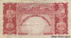 1 Dollar EAST CARIBBEAN STATES  1950 P.01 BB