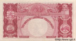 1 Dollar EAST CARIBBEAN STATES  1954 P.07b VZ