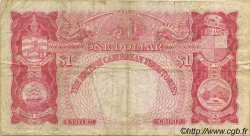 1 Dollar EAST CARIBBEAN STATES  1962 P.07c fS
