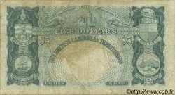 5 Dollars EAST CARIBBEAN STATES  1963 P.09c q.MB